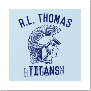 R.L. Thomas Ridgemen to Thomas High School Titans Posters and Art